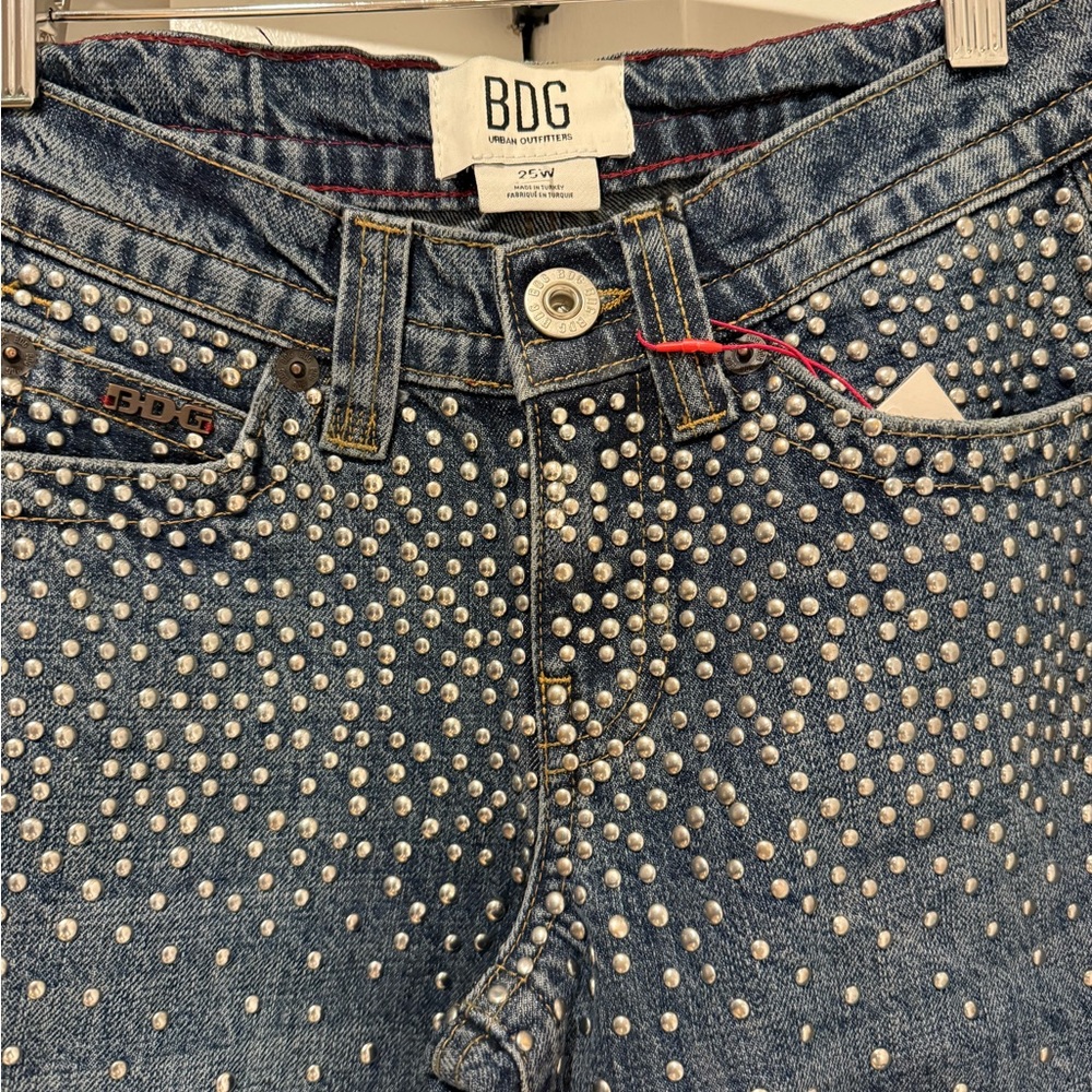 Embellished Blue Jeans Size 25